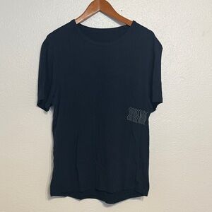 Classic Navy Blue Lululemon Men's T-Shirt